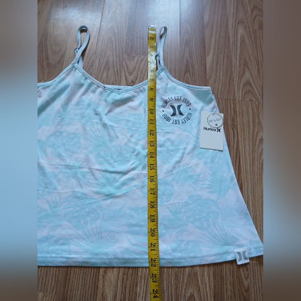Hurley Women's Light Blue Floral Pattern Sleepwear Set - Picture 5 of 12